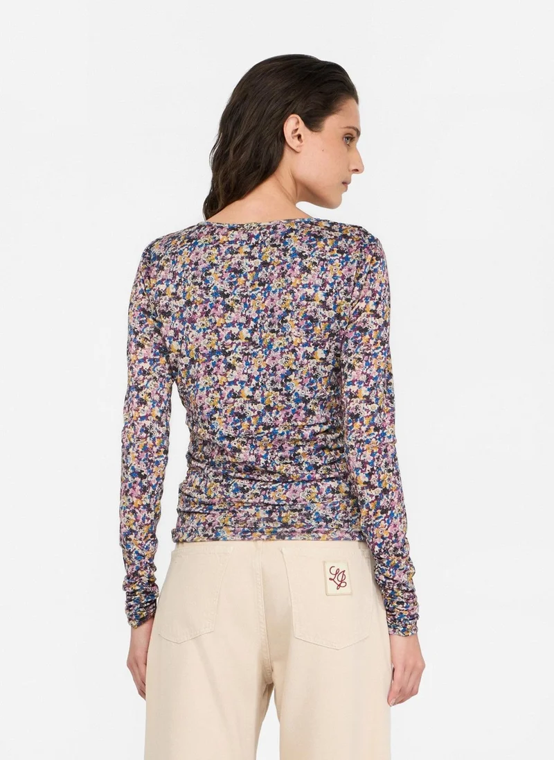 ليو جو كنزة مطبوعة