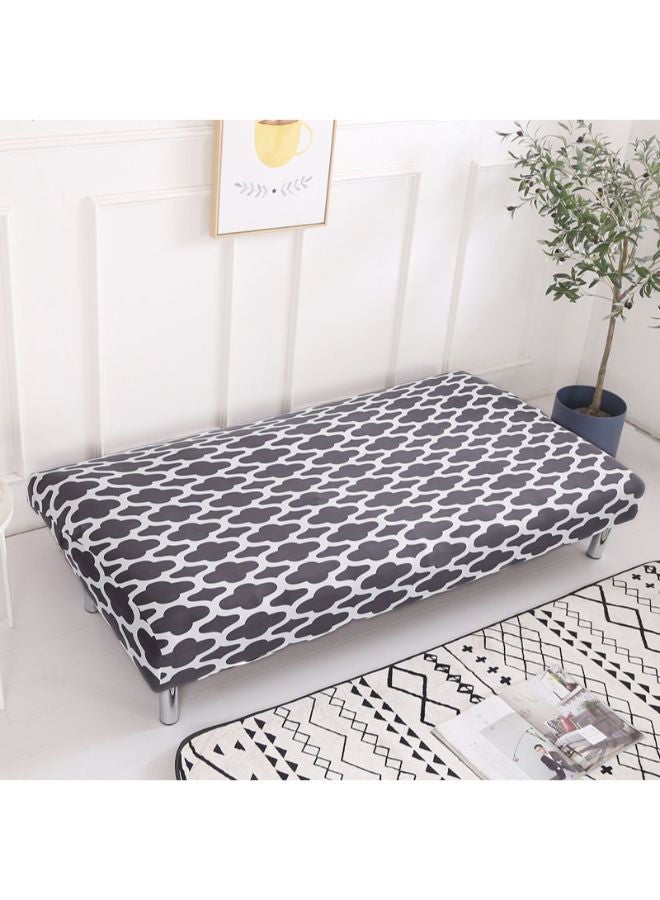 Modern Printed Comfortable Sofa Slipcover Grey/White 155-185centimeter - Image 3