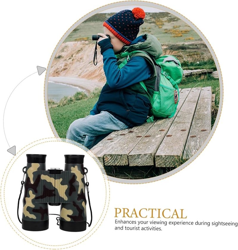 Compact Travel Binoculars Lightweight Mini Telescope for Bird Watching Hiking Camping Outdoor Sports - Image 4