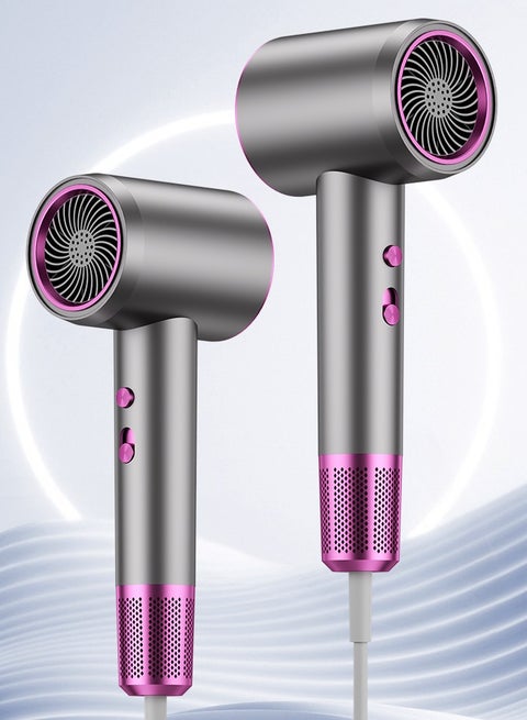 Hair Dryer, 2000w  High Speed Strong Wind Negative Ion Low Noise With Air Collection Vent, Professional 3 Adjustments For Home And Travel Salon