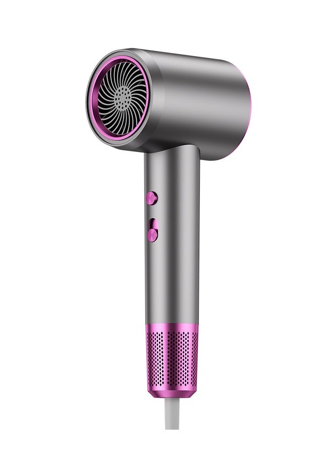 Hair Dryer, 2000w  High Speed Strong Wind Negative Ion Low Noise With Air Collection Vent, Professional 3 Adjustments For Home And Travel Salon