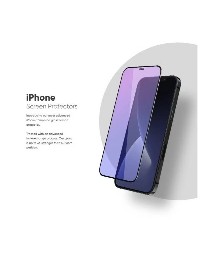 Riva Ceramic Nano screen protector, anti-break and scratch, with high definition UHD for iPhone 14 Pro from Riva, maximum protection for the screen from scratches and breakage. - Image 2