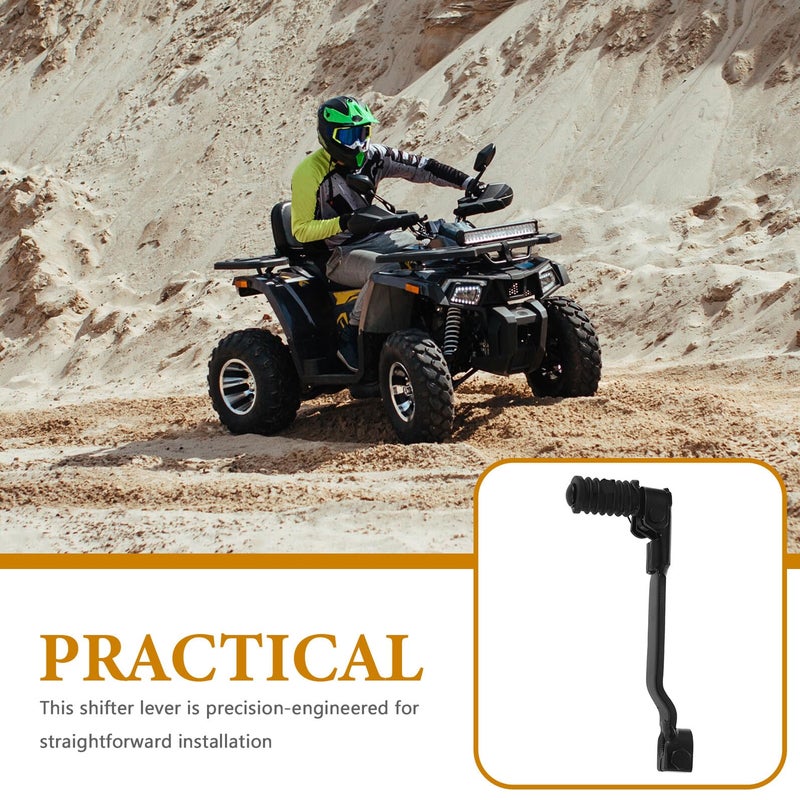 Short Black Motorcycle Gear Shift Lever For 50 250cc Dirt Bikes ATVs Off Road Riding - Image 4