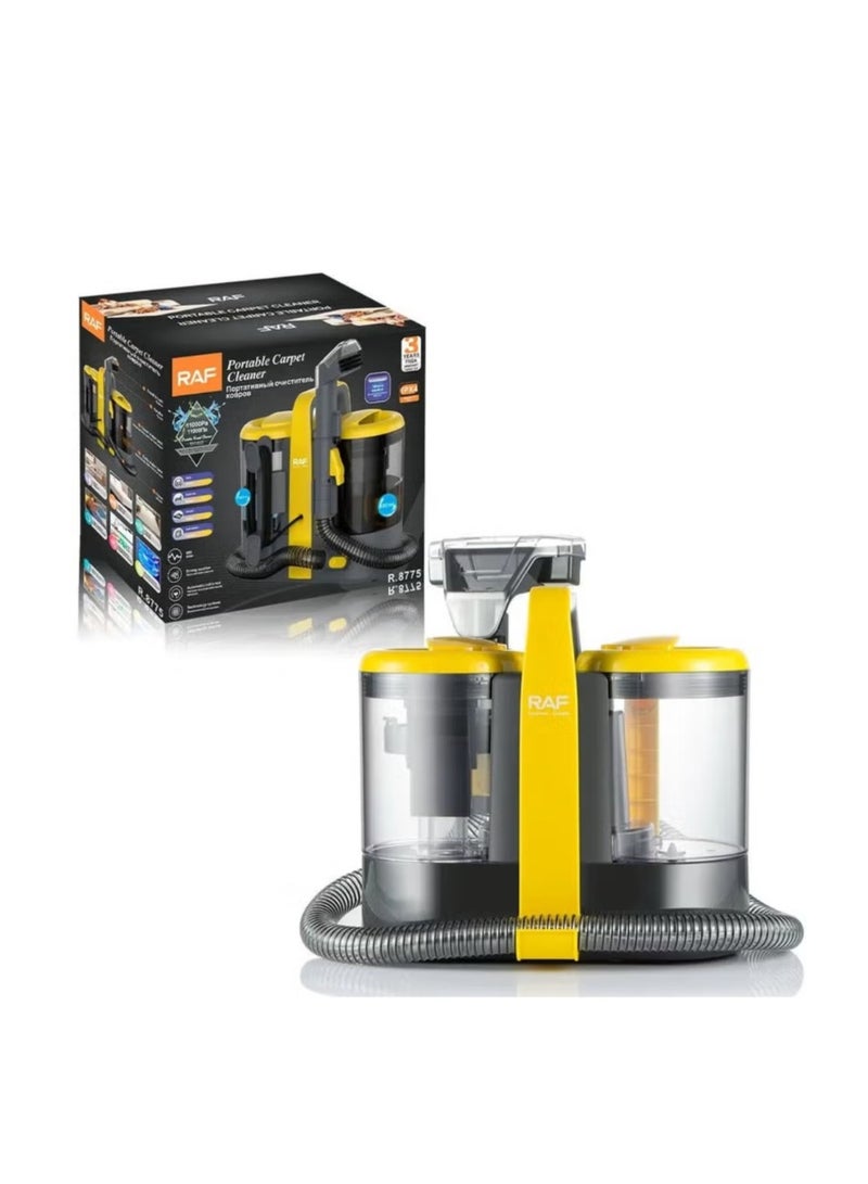 RAF Portable Carpet Cleaner – Wet & Dry Vacuum with Cyclone Technology for Home & Car Cleaning - Image 1