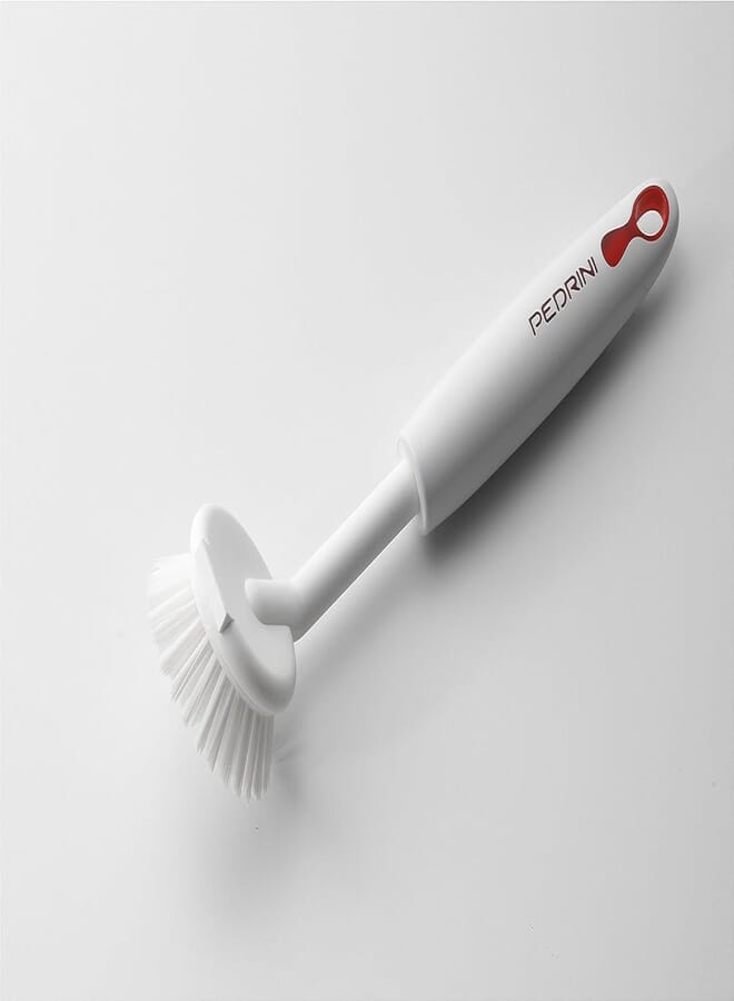 PEDRINI 285x65x50 cm CLEANING WASHING BRUSH, ROUND SHAPED,WHITE