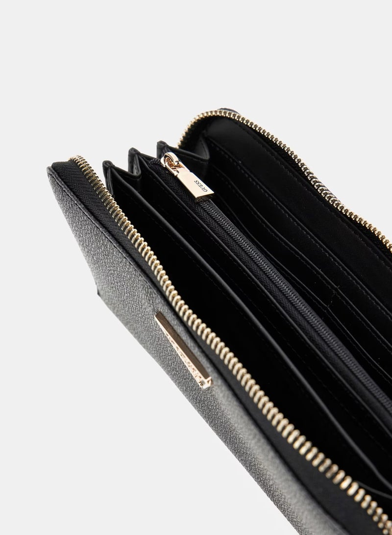 GUESS guess Wallet for Women Camera Bags with Zipper and Classic Black Print - Image 2