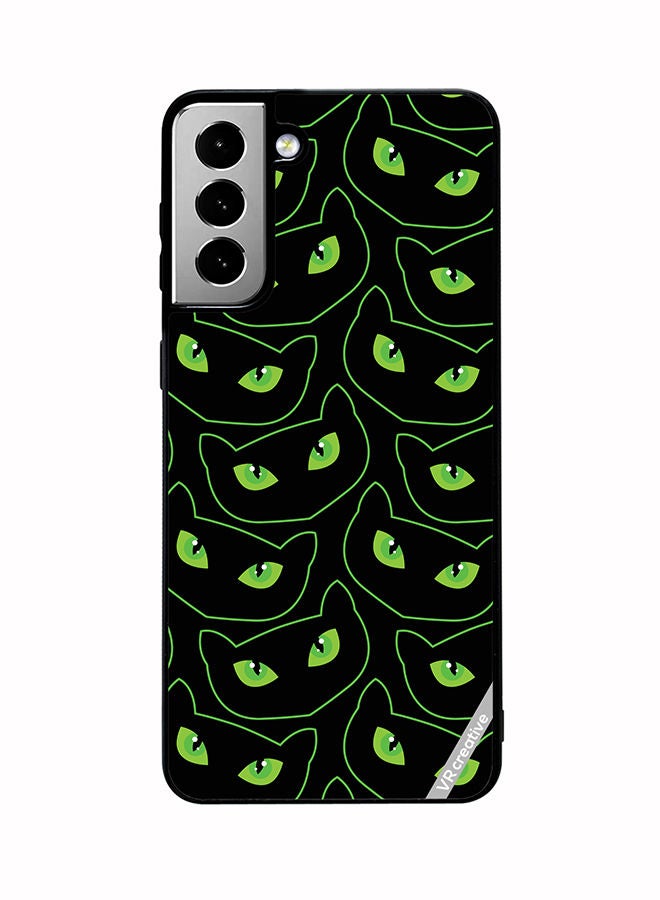 VR CREATIVE Protective Case Cover For Samsung Galaxy S21 FE 5G Mix Pattern Design Multicolour - Image 1