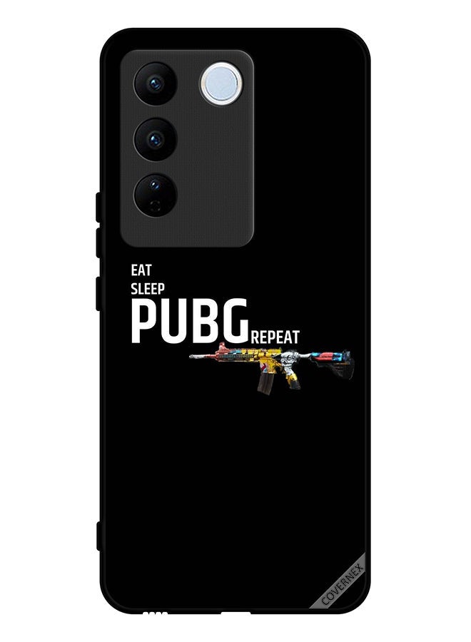 Covernex Protective Case Cover For Vivo S16 Pro Eat Sleep Pubg Repeat - Image 1