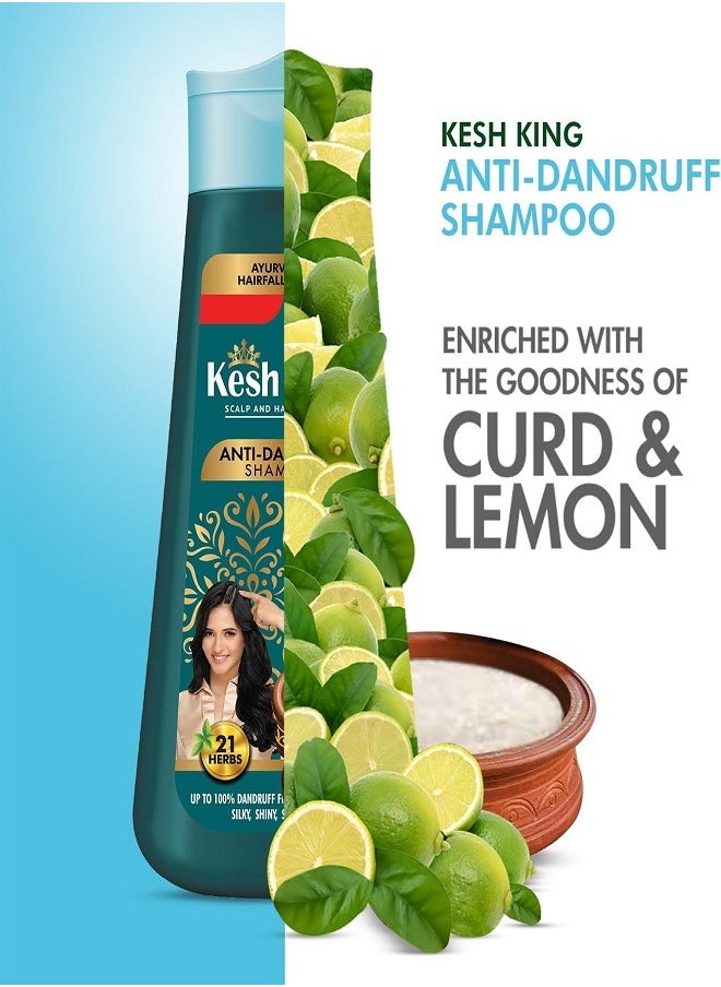 Kesh King Scalp and Hair Medicine Anti-Dandruff Shampoo 340ml  - Image 4