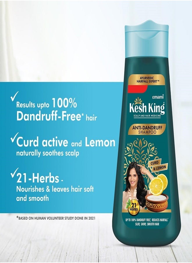 Kesh King Scalp and Hair Medicine Anti-Dandruff Shampoo 340ml  - Image 2