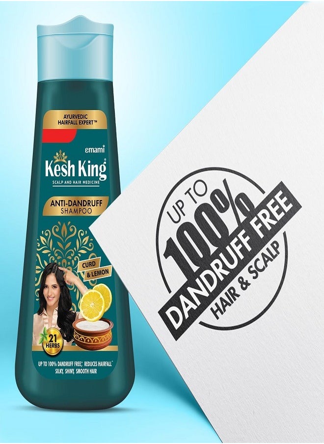 Kesh King Scalp and Hair Medicine Anti-Dandruff Shampoo 340ml  - Image 3
