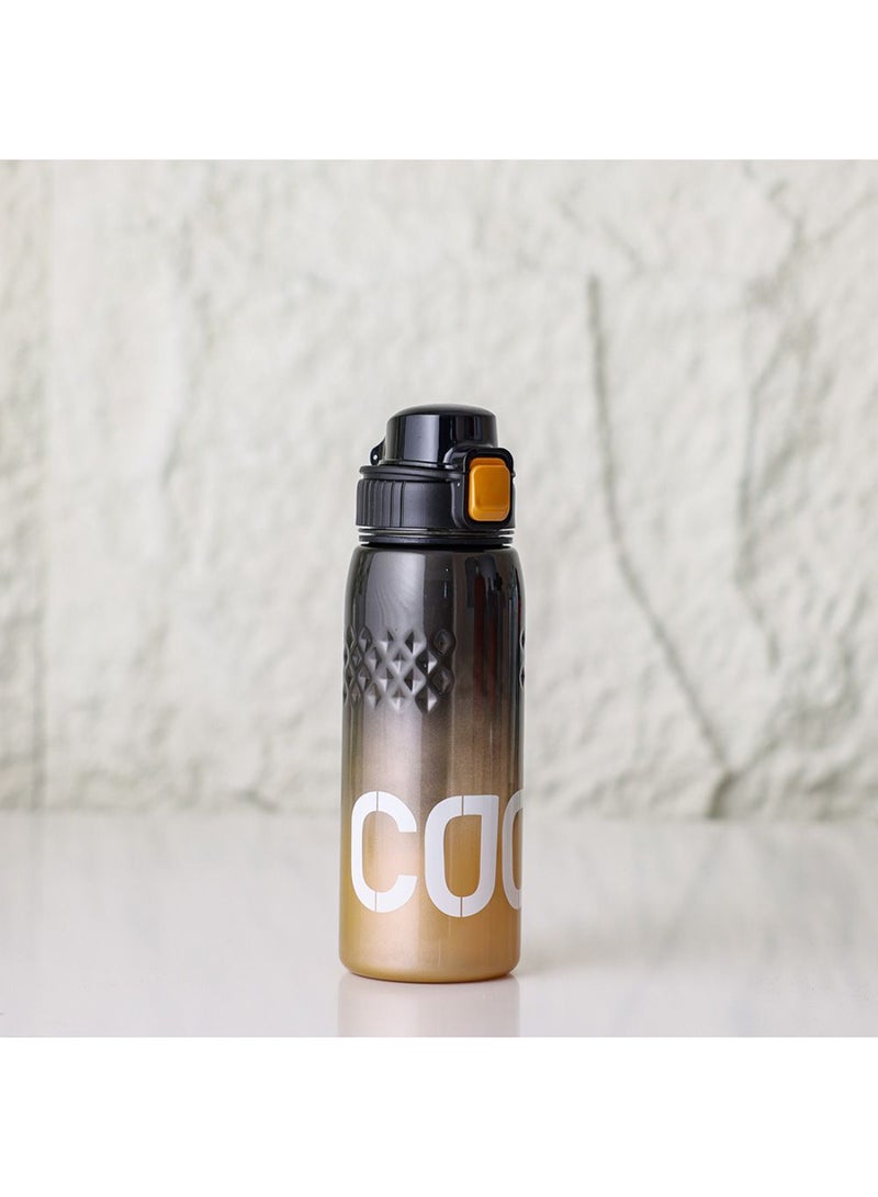 DANUBE HOME زجاجة مياه رياضية ألبين أكوا – زجاجة مياه متينة مقاومة للتسرب للجيم، والمشي، والأنشطة الخارجية – خالية من BPA، زجاجة ترطيب قابلة لإعادة الاستخدام للرياضة والسفر L8.5xW25.8Cm 1000ml سوداء - Image 1