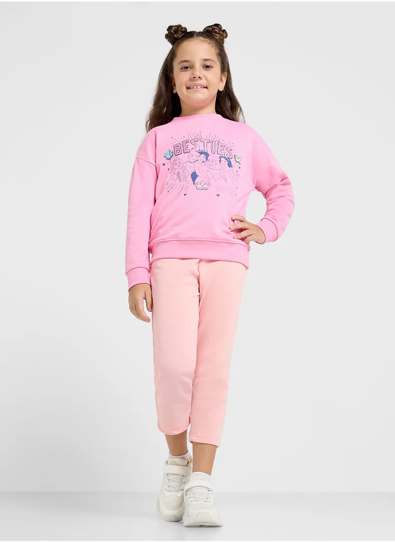 Disney Princess Graphic Sweat Shirt