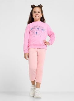 Disney Princess Graphic Sweat Shirt  - Image 4