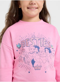 Disney Princess Graphic Sweat Shirt  - Image 3