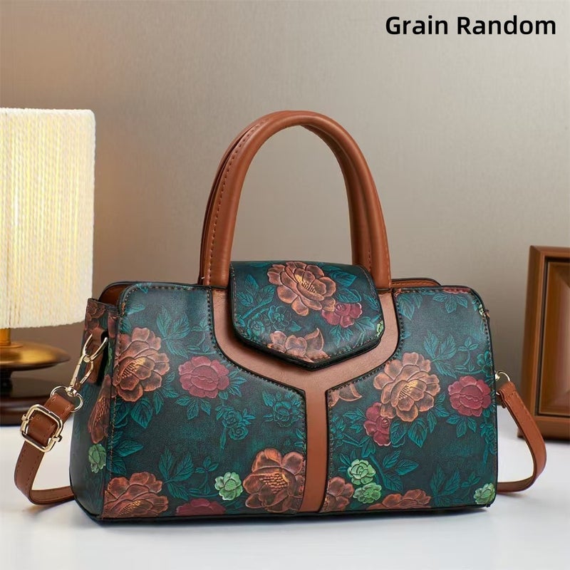 Ladieswear'S Day Gift For Mom, High-Quality And Elegant Bag For Women, Pattern, Large-Capacity Elegant Handbag - Image 1