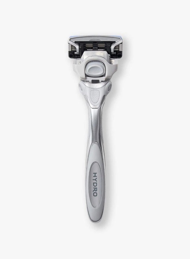 schick , Hydro Dry Skin Men's 5-Blade Razor Handle + 2 Refill Razor Blades Kit, 1 Count - Image 3