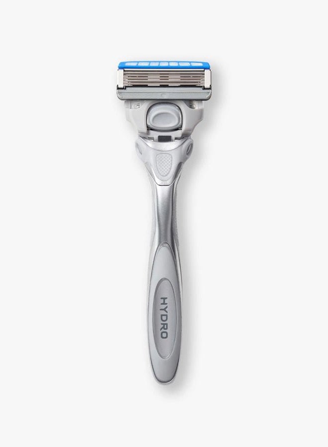 schick , Hydro Dry Skin Men's 5-Blade Razor Handle + 2 Refill Razor Blades Kit, 1 Count - Image 2