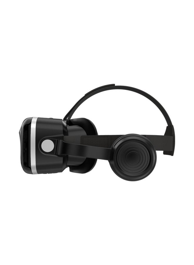 Generic Vrshinecon Vr Glasses Phantom 6th Gen G04e Earphone Version Mobile 3d Virtual Reality Helmet Large Screen 7-Color:G04e+c8s With Stand+adapter Cable Set  - Image 5