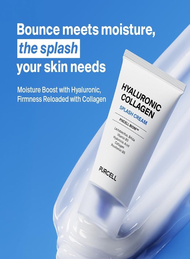 PURCELL PixcellBiom Hydrating Splash Cream – Probiotic Lightweight Moisturizer for Hydration & Skin Barrier Care, Water-Gel Texture for Instant Moisture, For All Skin Types (1.69 fl oz / 50ml - Image 2