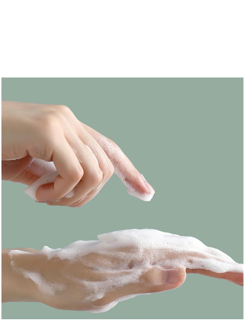 SYOSI 2PCS Soap Paper, Fruit Fragrances Hand Soap with Lanyard Rich Foam Dissolvable Portable Hand Soap, Travel Size for Camping, Public and Restrooms - Image 4