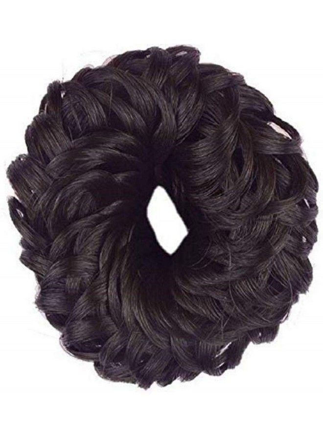 Chanderkash Hair Accessories Rubber Juda Band For Women (Black)_Hair Acessories - Image 2