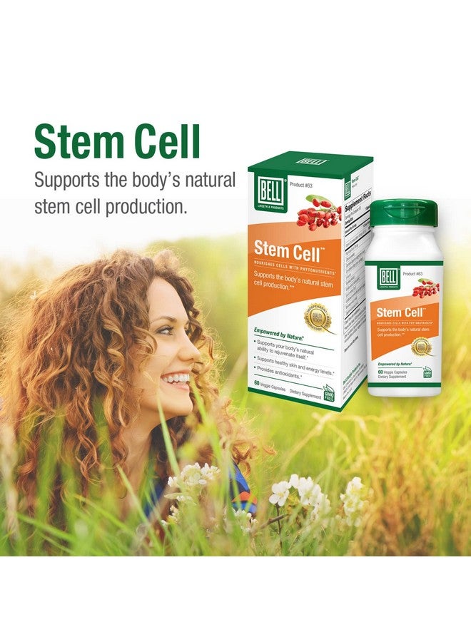 Bell Stem Cell Supplements - Supports Your Body's Natural Ability to Replace Worn Out Cells and Rejuvenate Tissue | Celulas Madres | 60 Capsules - Image 4
