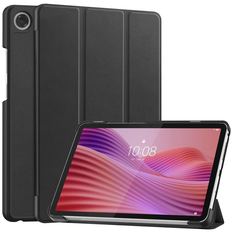 Gylint Case for Lenovo Tab One 8.7'' / Tab K9 Case, Folding Folio Ultra-Thin PU Leather Stand Case Cover with Auto Wake/Sleep for Lenovo Tab K9 8.7 Inch Black - Image 1