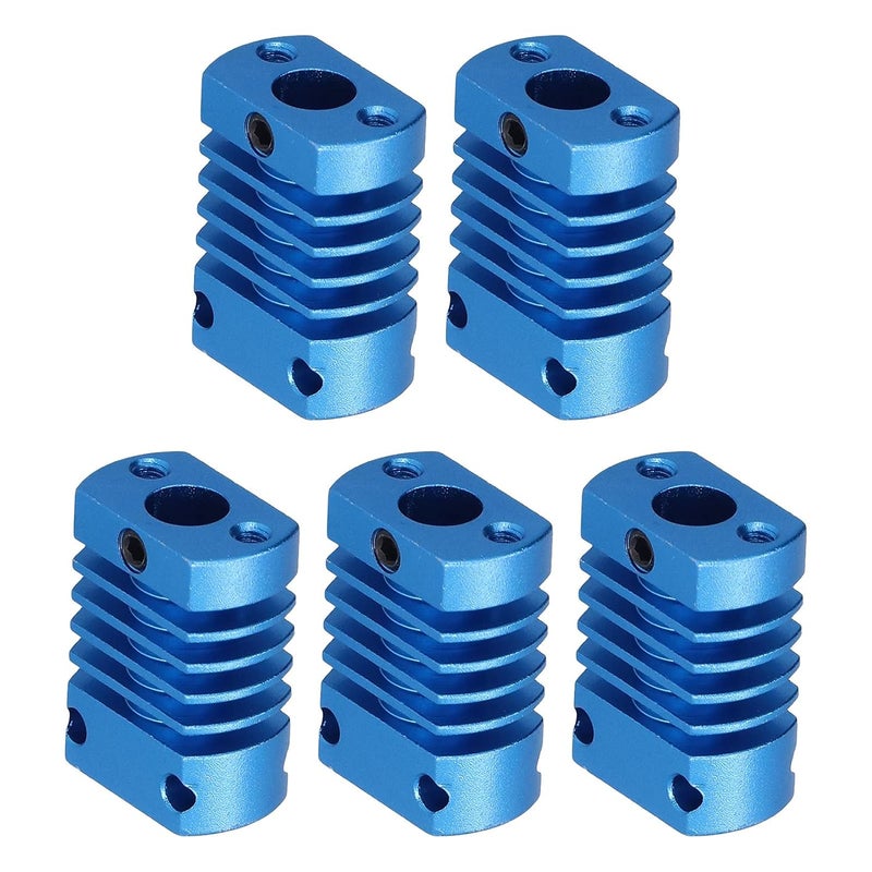 Aluminum Alloy 3D Printer Heat Sink Radiator Cooling Block Extruder Accessories 5Pcs Set for CR10 Ender3 Series - Image 2