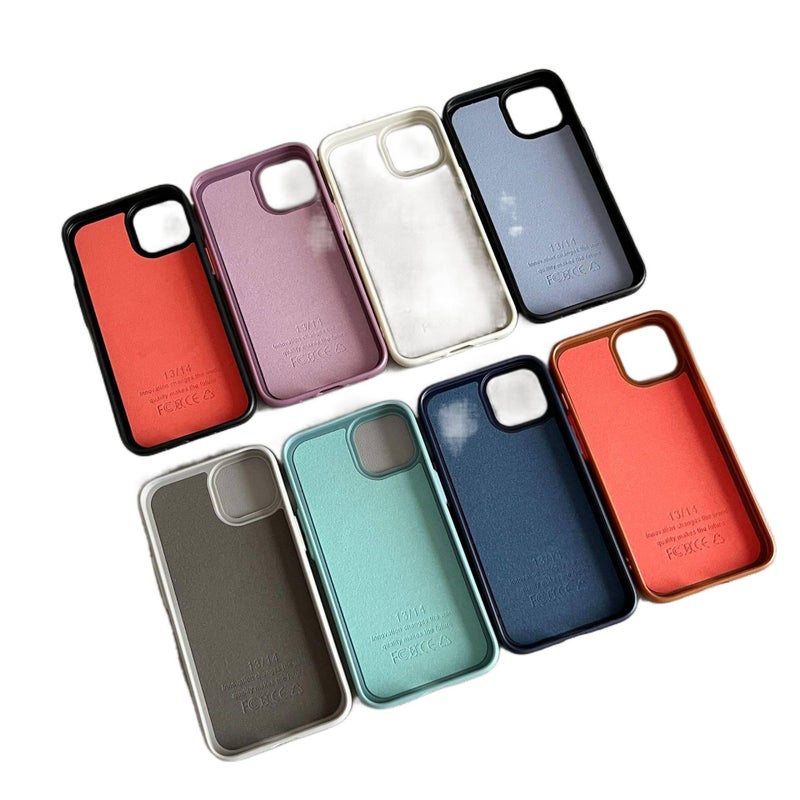 MagSafe iPhone 13 Scratch Resistant Silicone Case for Full Coverage in Blue for Home Office - Image 3