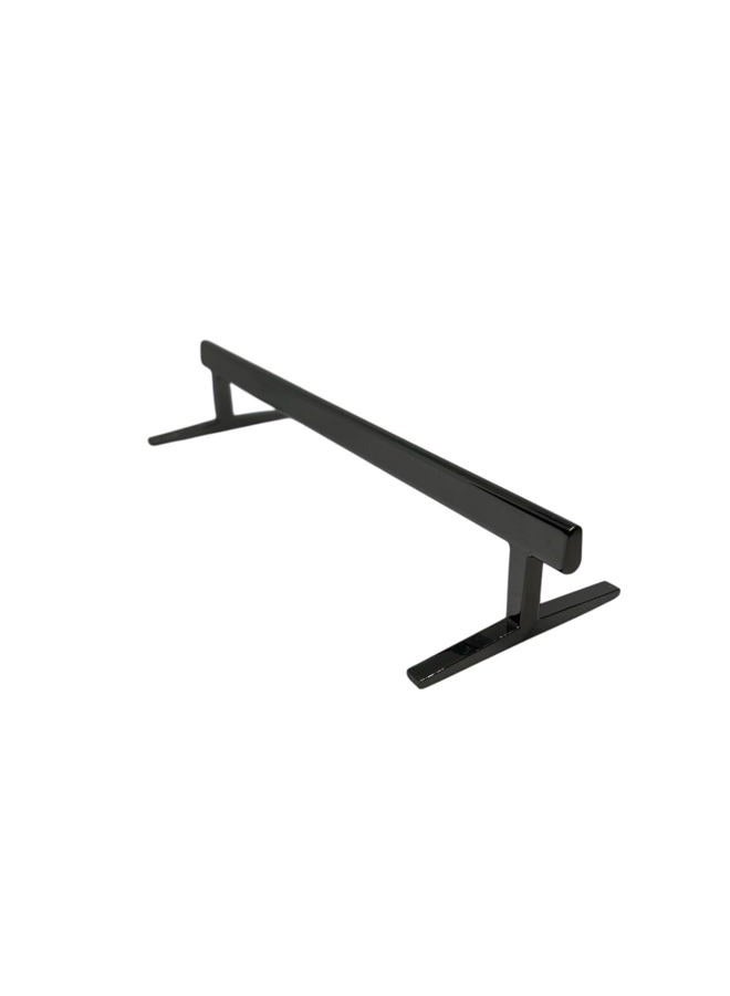 LEEFAI Pro Fingerboard Rail Metal, Mini Finger Skateboard Rail for Fingerskateboard Ramp and Park, 20.6 x 6.9 x 3.8 cm (Black) - Image 3