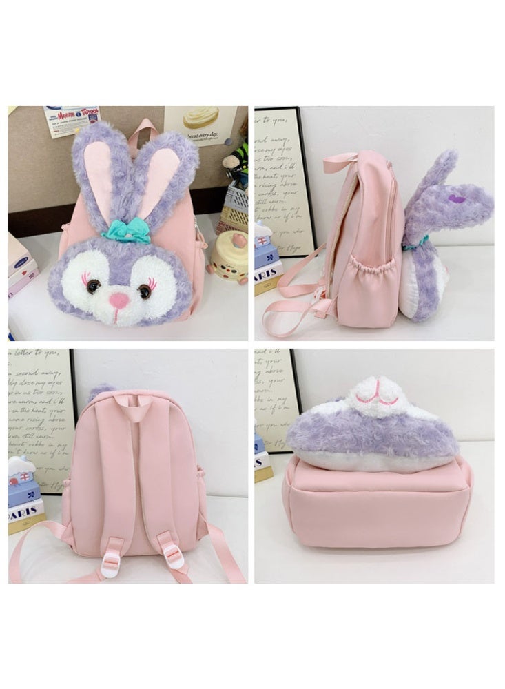 JCB CHIC حقيبة ظهر كبيرة السعة برسوم كرتونية لطيفة، حقيبة مدرسية بحزام قابل للتعديل، حقيبة مدرسية متينة، حقيبة سفر للطلاب - Image 4