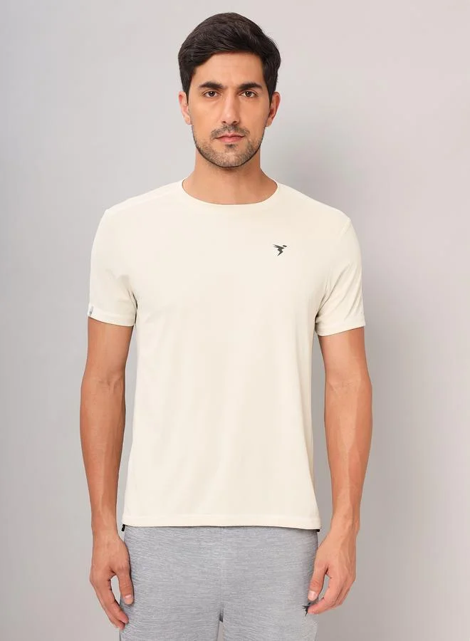 Technosport Pack of 2 - Crew Neck Anti-Microbial Slim Fit T-Shirt by Styli