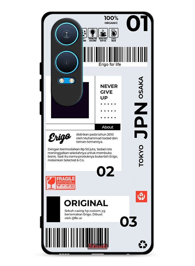 Tolwak OnePlus Nord CE4 Lite 5G Protective Case Cover Japan Sticker - Image 1