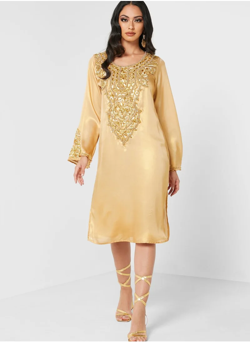 a star is born Embellished Kaftan