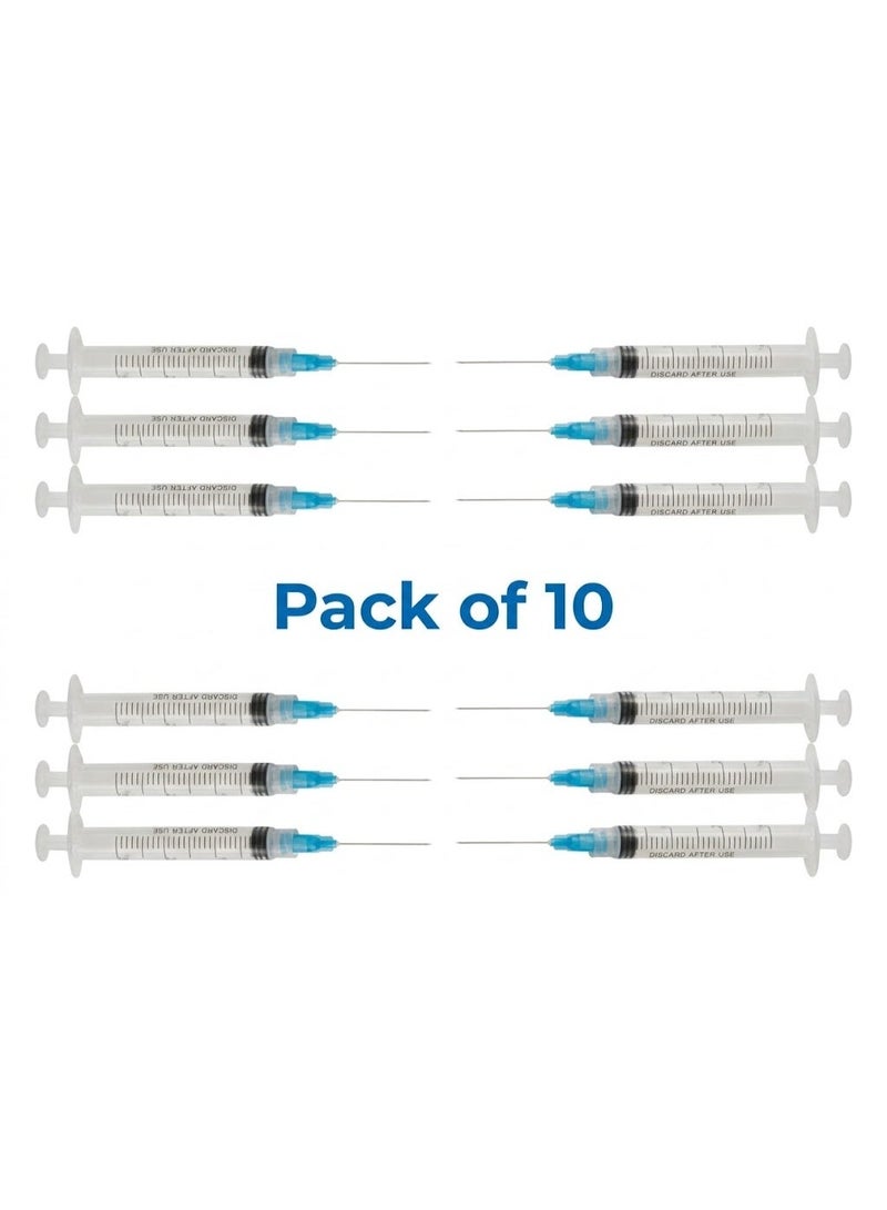 Kinmed Pack of 10 Kinmed disposable syringe 10 ml - Image 1