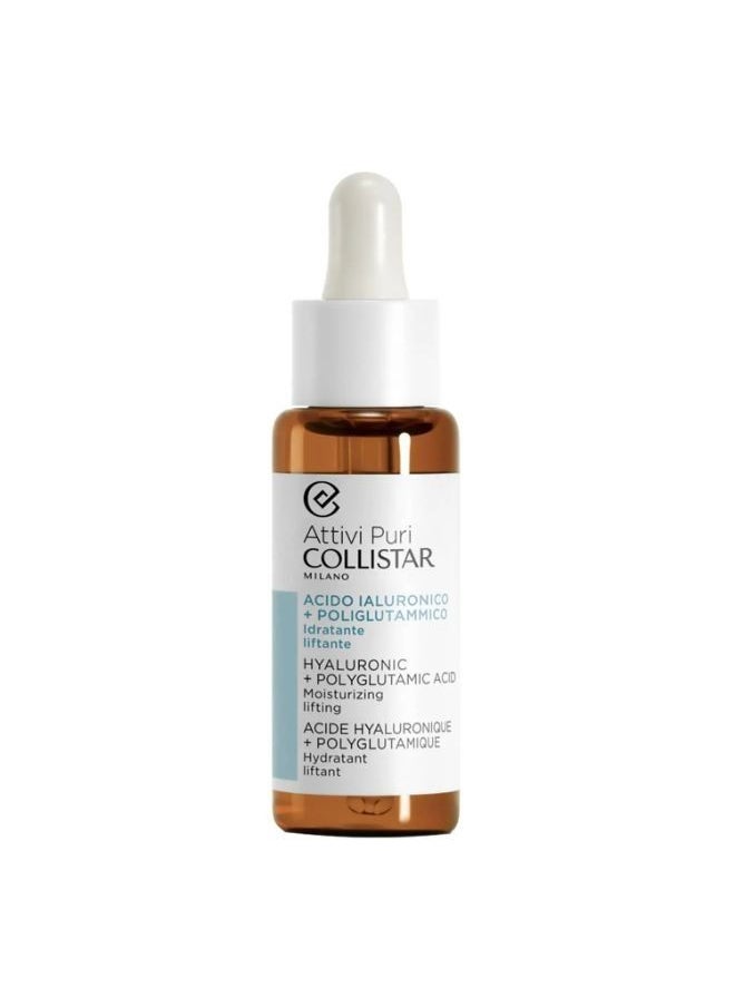 COLLISTAR Attivi Puri Hyaluronic Acid + Polyglutamic Moisturizing Lifting 30ml 
