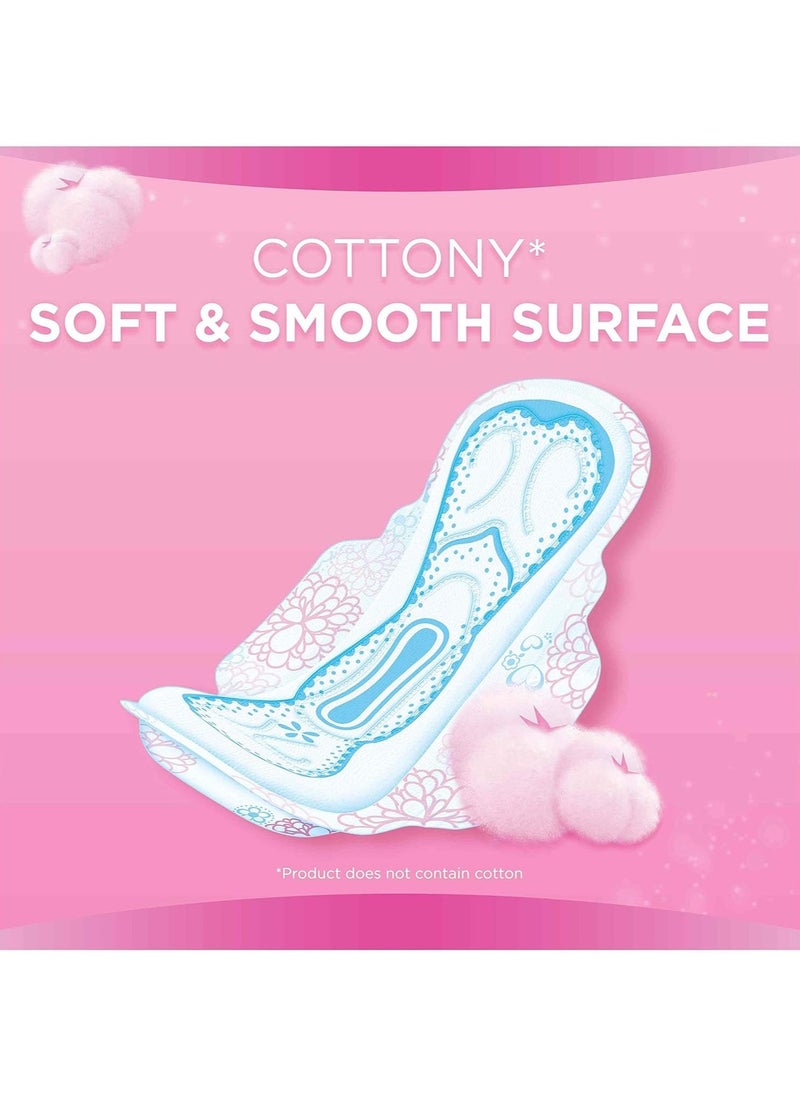 Always Breathable Soft Maxi Thick, Large Sanitary Pads With Wings, 10 Pads Pink Large  - Image 5
