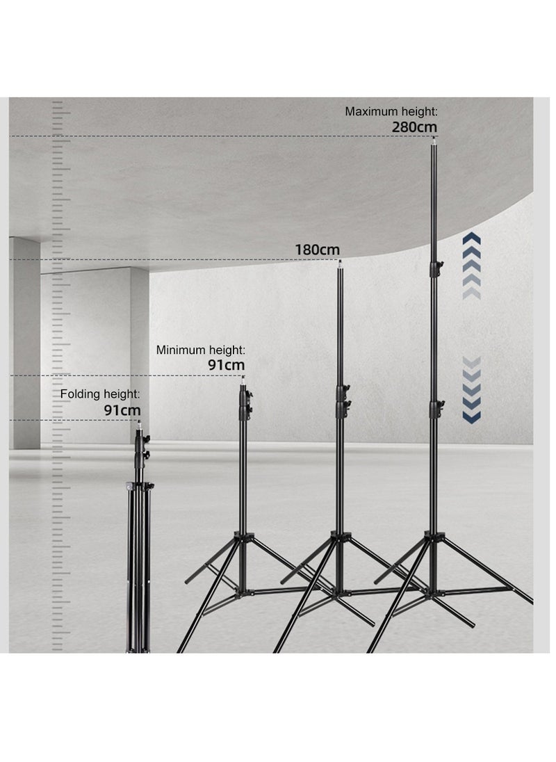Glanfen - Professional Photography Studio Lighting Kit, 500W 2800-6500K 3-Color LED Monolights with 60x90cm Rectangular Softbox & Adjustable Stand for Photo/Video/Live Streaming, High CRI90+ Dimmable Continuous Lighting - Image 1