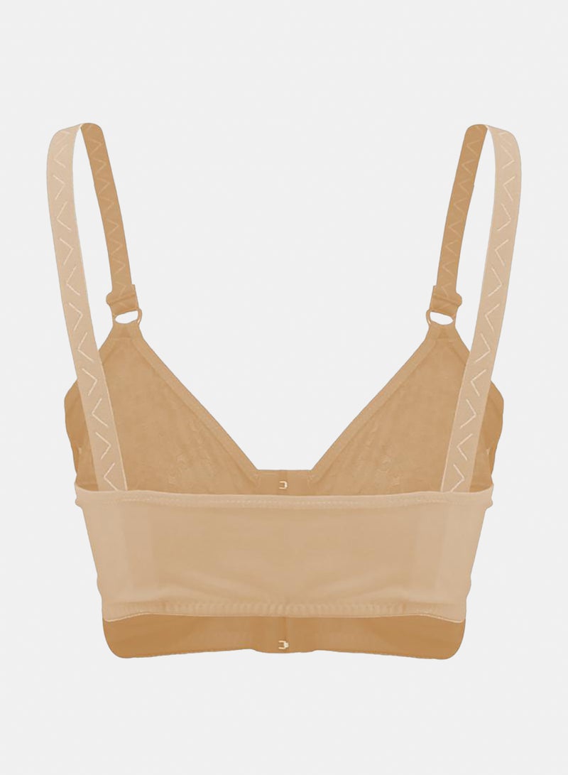 Lasso Front Open Bra Cup B With Lace - Image 2