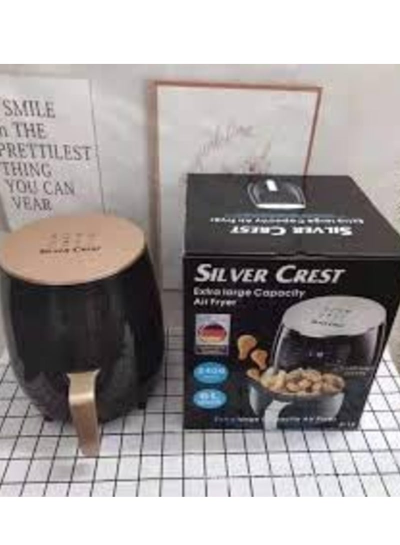 SILVER CREST 6L Oil-Free Electric Air Fryer – Large Capacity Non-Stick Fryer for French Fries, Sweet Potatoes & More – Fat Reduction & Preset Cooking for 4-5 People - Image 5