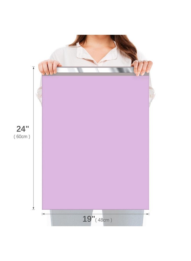 Fuxury Large Poly Mailers 19X24 Inch 100 Pcs, Waterproof Shipping Bags For Clothing, Strong Adhesive Shipping Envelopes For Small Business Suppliers, Self Seal Mailers Poly Bags Mailing Bags Purple - Image 2