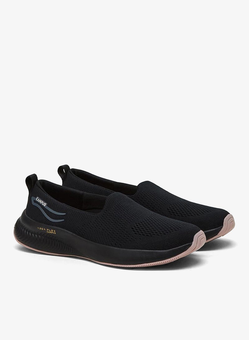 CAMPUS Women's Black Slip On Shoes - Lightweight Shoes, Minimalist Designed for Elegance - Image 3