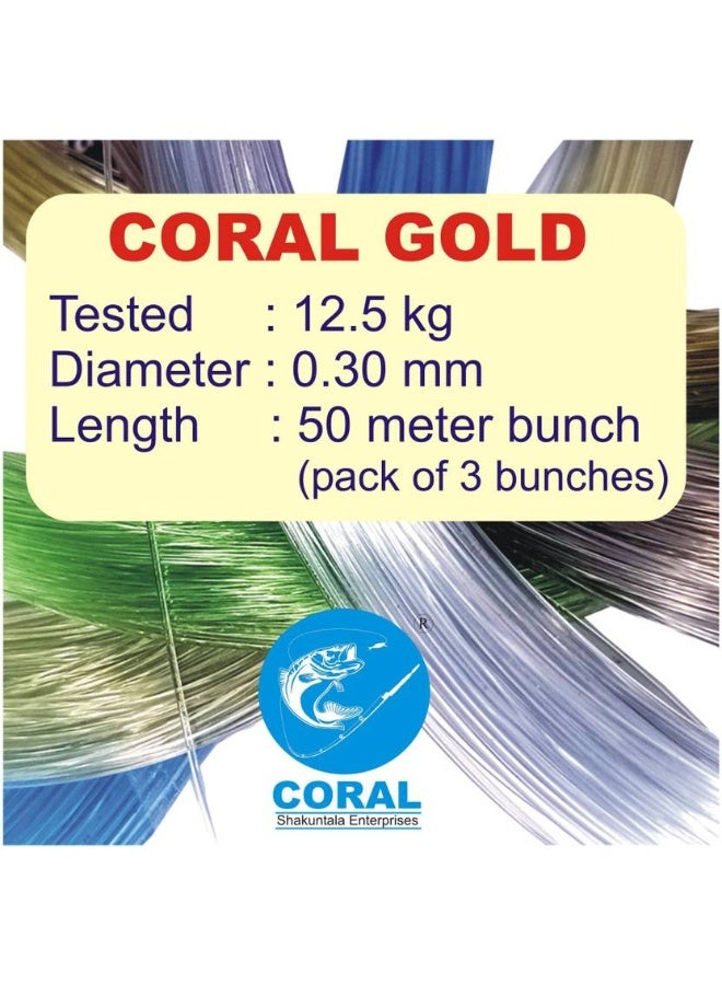 CORAL SHAKUNTALA ENTERPRISES CORAL SHAKUNTALA ENTERPRISES Monofilament Fishing Line  (Clear) - Image 3