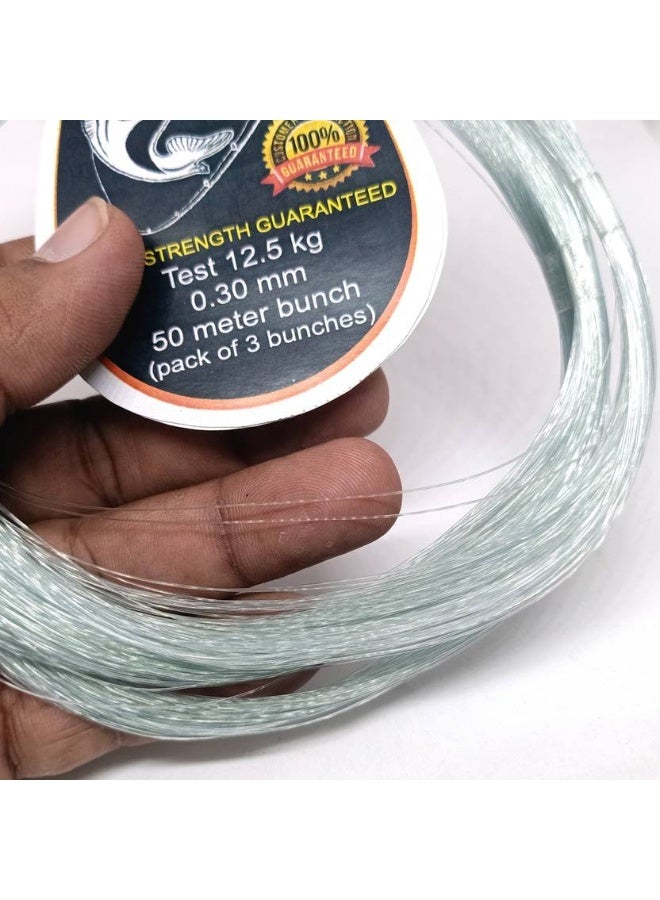 CORAL SHAKUNTALA ENTERPRISES CORAL SHAKUNTALA ENTERPRISES Monofilament Fishing Line  (Clear) - Image 2