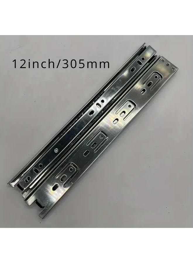 Heavy Duty Full Extension Ball Bearing Drawer Slides 20 Inches 2pcs Set - Image 5