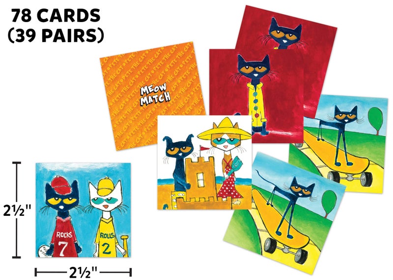 Edupress Pete the Cat Meow Match Game - 62075 - Image 3