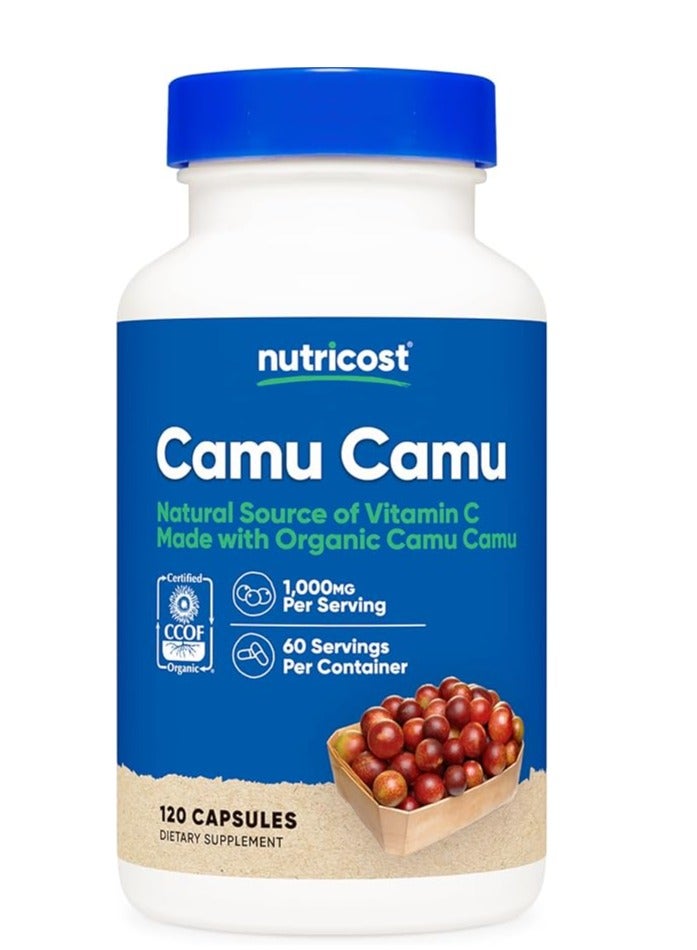 Nutricost Camu Camu 1000mg, 120 Capsule