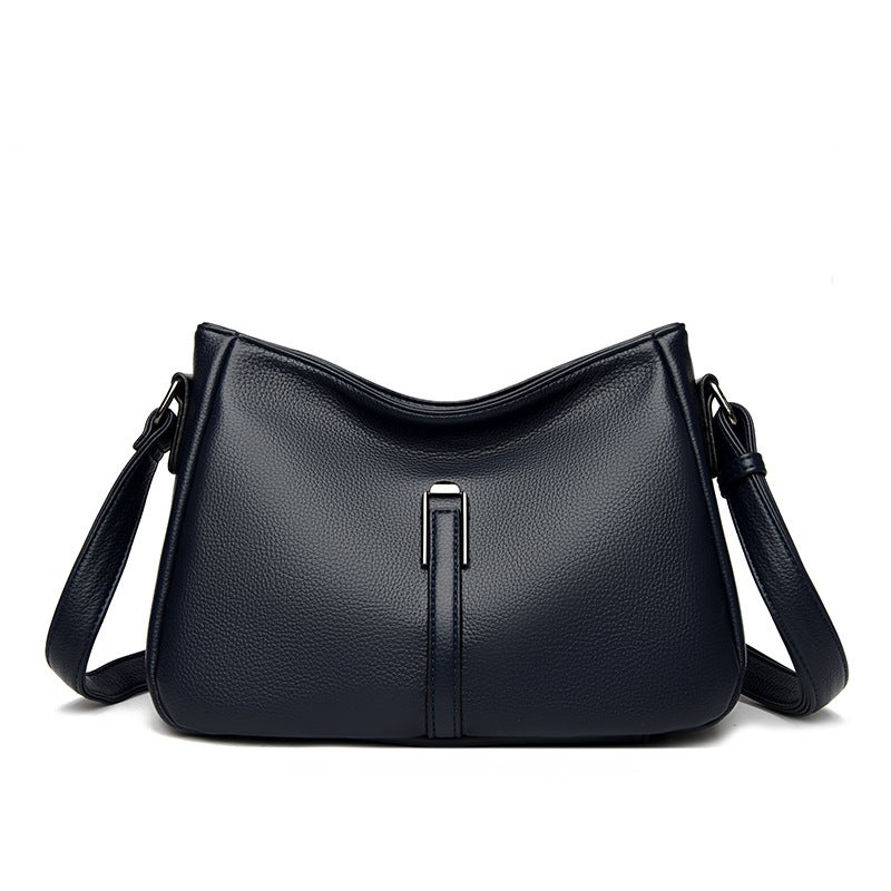 New Textured Pebble Grain Shoulder Bag Crossbody Tote for Women - Image 4