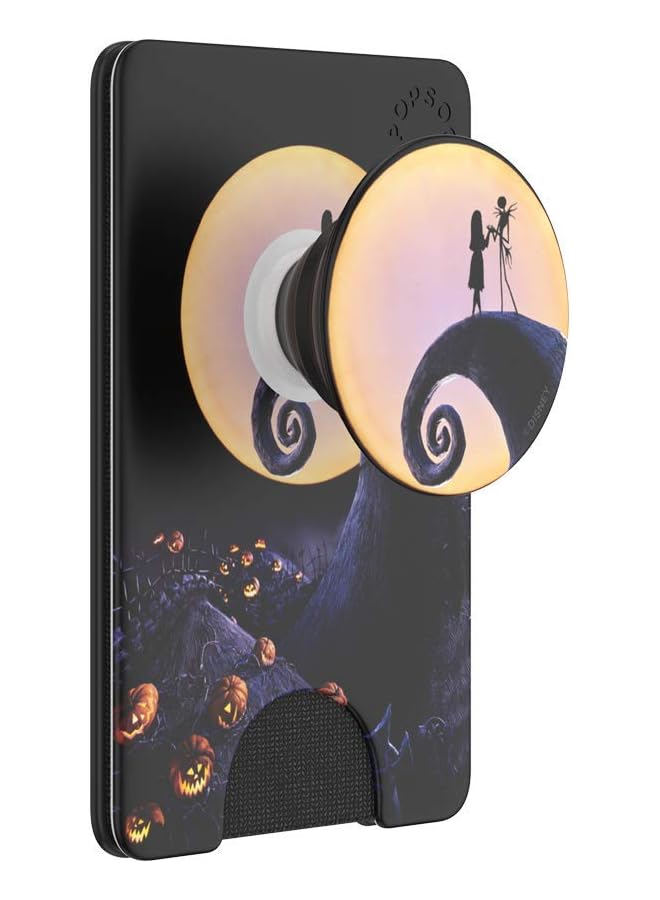 POPSOCKETS Phone Wallet with Expanding Phone Grip, Phone Card Holder - Nightmare Before Xmas Classic - Image 1